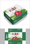 进口火龙果包装箱包装礼盒设计