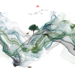 水墨画