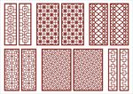 中式屏风