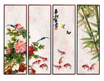 国画牡丹
