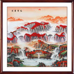 鸿运当头国画