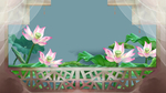 荷花装饰画
