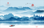 山水风景画