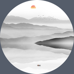 水墨山水画