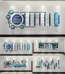 公司简介企业发展文化墙形象墙