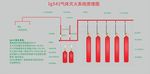 Ig541气体灭火系统原理图