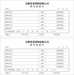 费用报销单