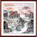山水国画