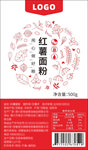 杂粮面标签