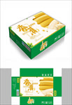 生鲜香蕉包装箱包装礼盒设计