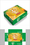 可口橘子包装箱包装礼盒设计