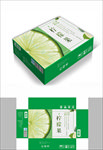 新鲜青柠包装箱包装礼盒设计