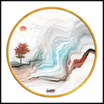 新中式意境 山水 TIF分层
