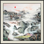 国画山水