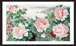装饰画牡丹