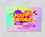 生日海报