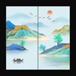 山水画
