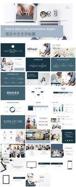 通用项目会议工作汇报ppt