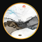 圆形 创意抽象线条 TIF分层