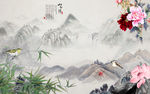 精品花鸟山水画 TIF分层