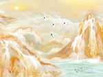对拼 石纹玉石壁画 TIF合层