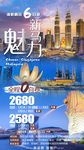 魅力新马旅游海报