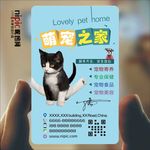 宠物透明塑料PVC名片