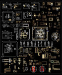医疗器械和家具CAD图纸