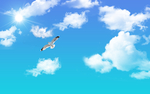 天空