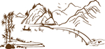 那山那水风景如画山水