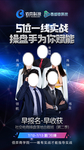 人物培训海报
