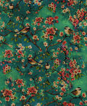 小鸟枝叶花 卡通小鸟鲜花