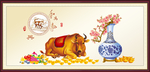 金牛送福