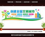 文明城市文化墙