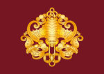 中式蝠纹