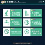 商场标识  贴纸