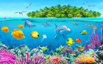 海底世界电视背景墙