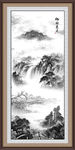 水墨山水画