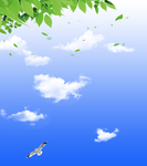 蓝天白云