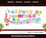 音乐展板