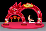 中秋节美陈