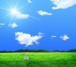 天空