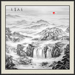 水墨画