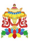 佛八宝宝伞