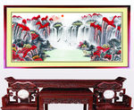 鸿运当头 鸿运当头国画 国画山