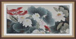 国画荷花
