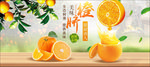 橙子宣传广告海报大图