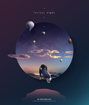 星空创意海报
