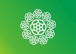 莲花雕刻镂空花纹