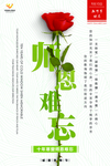 教师节师恩难忘一只花